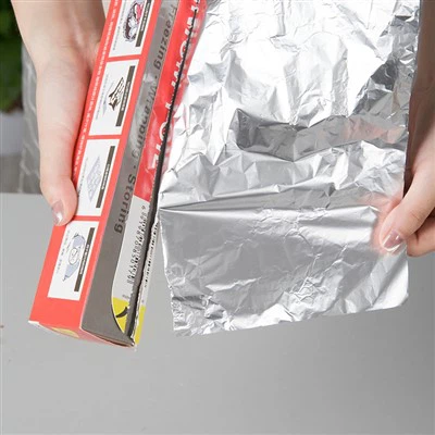 Papel de aluminio para alimentos